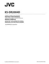 JVC KS-DR2004D Manual de usuario
