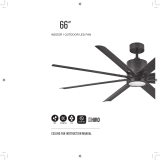 Bond 66 Inch INDOOR / OUTDOOR LED Ceiling Fan Manual de usuario