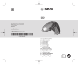 Bosch ixo-5 Cordless Screwdriver Manual de usuario