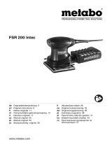 Metabo FSR 200 INTEC Manual de usuario