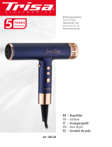 Trisa Ionic Style hair dryer Manual de usuario
