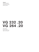 Gaggenau VG 232 .20 Manual de usuario