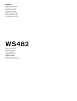 Gaggenau WS482 Manual de usuario