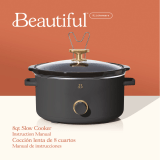 Beautiful 8qt Slow Cooker Manual de usuario