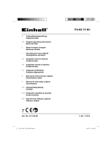 EINHELL TH-XG 75 Kit Manual de usuario