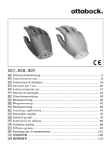 Ottobock 8S7, 8S8, 8S9 Passive Inner Hand Manual de usuario