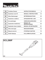 Makita DCL280F Manual de usuario