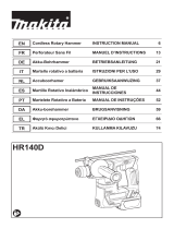 Makita HR140D Manual de usuario