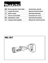 Makita ML187 Manual de usuario