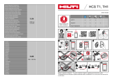 Hilti HCS T1 Manual de usuario