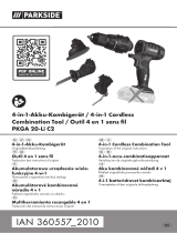 Parkside PKGA 20-Li C2 Manual de usuario
