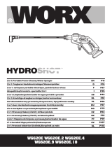 Worx WG620E.10 Cordless 22 Bar Hydroshot Portable Pressure Washer Manual de usuario