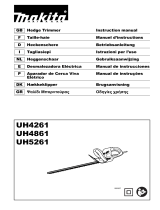 Makita UH Series Hedge Trimmer Manual de usuario