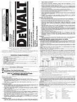 DeWalt DWD110 Manual de usuario