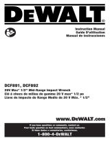 DeWalt DCF891 El manual del propietario
