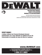 DeWalt DXSP190681 Manual de usuario