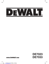 DeWalt DE7023 Manual de usuario