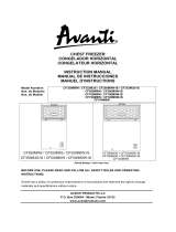Avanti CF700M0WH Manual de usuario