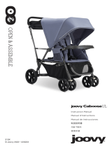 Joovy Caboose Ultralight Sit and Stand Double Stroller Manual de usuario