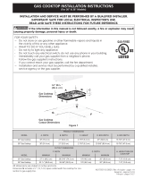 Frigidaire FCCG3627A Manual de usuario