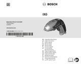 Bosch IXO Manual de usuario