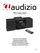 audizio 102.330/102.332 Mets Compact Stereo Manual de usuario