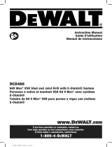 DeWalt DCD460 Manual de usuario
