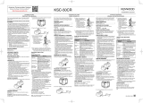 Kenwood KSC-50CR Manual de usuario