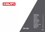 Hilti DX 450 Manual de usuario