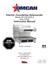 Omcan CE-CN-1506-S Manual de usuario
