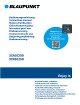Blaupunkt 5IX60290 Manual de usuario