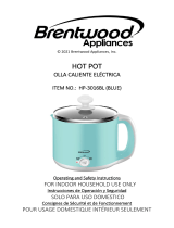 Brentwood HP-3016BL Manual de usuario
