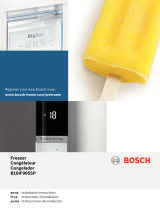 Bosch B18IF905SP Manual de usuario