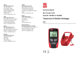 RS PRO RS-172TK Temperature and Humidity Datalogger Manual de usuario