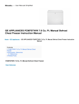 Derby EK-67С Chest Freezer Manual de usuario