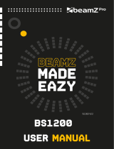 Beamz BS1500W Manual de usuario