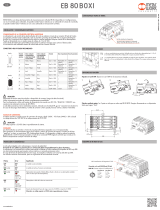 Metal Work BOXI EB 80 4 Position Electro Pneumatic Manifold Base Manual de usuario