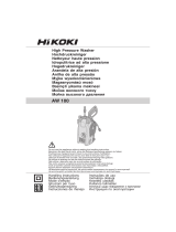 Hikoki AW 100 High Pressure Washer Manual de usuario