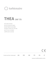 turbionaire THEA 50-75 Kitchen Hood Manual de usuario