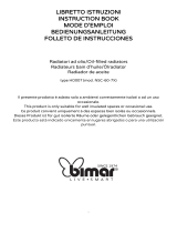 Bimar Type HO007 Oil-Filled Radiators Manual de usuario