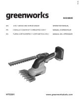 Greenworks SH24B00 Manual de usuario