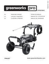 Greenworks GPW2500C Manual de usuario