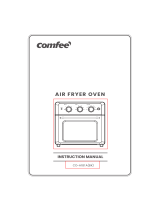 Comfee CO-A181A (BK) 18L Retro Air Fryer Toaster Oven Manual de usuario