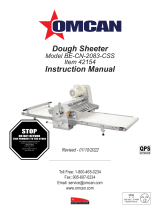 Omcan BE-CN-2083-CSS Manual de usuario