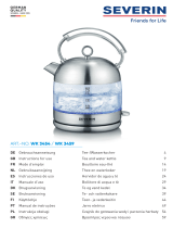 SEVERIN WK 3454, WK 3459 Tea and Water Kettle Manual de usuario