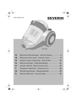SEVERIN 7102 Multicyclone Vacuum Cleaner Manual de usuario