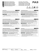 Puls FPS300.241-002-101 Stand Alone Power Supply Manual de usuario