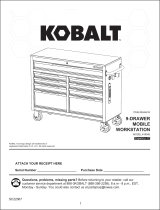 Kobalt H 9-Drawer Manual de usuario