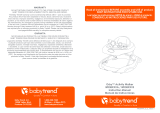 Baby Trend WK38D35S Manual de usuario