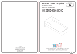 Moveis Estrela 27771 Soneca Baby Mini Bed Manual de usuario